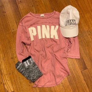 Victoria’s Secret PINK Baseball Tee